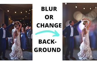 remove, change or blur background perfectly with photoshop