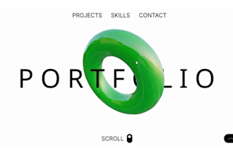 3d interactive website animation spline 3d website lottie gsap css three js html