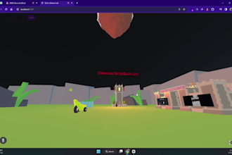 create VR web experience using aframe,threejs and 8thwall