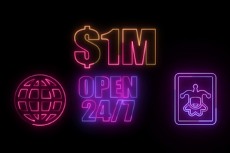create stunning neon logo animation