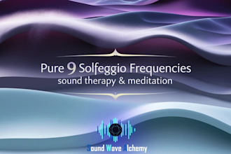 provide copyright free music of the solfeggio frequencies pure tone