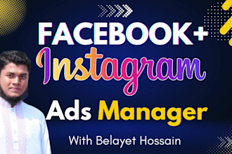 run targeted facebook ads, fb ads, instagram ads, and meta ads campaigns
