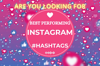 research effective instagram hashtag to grow your page