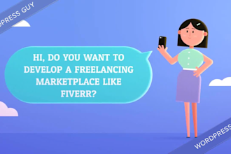 develop a freelancing marketplace like fiverr in wordpress