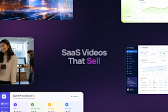 create saas animation, saas product demo video, saas explainer