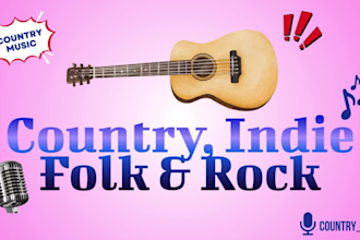 be your country folk indie pop music producer and songwriter