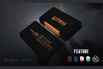do create unique  business cards and stationery design