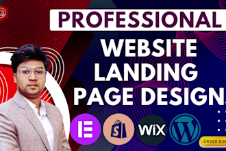 create elementor landing sales page shopify wix systeme io landing page