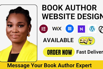 do ebook website, book author website, book website, author website, portfolio