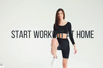 edit home workout, yoga, gym and fitness videos for youtube and instagram