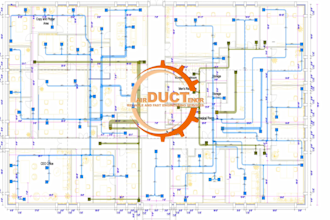 create efficient hvac ductwork design for building permit