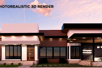 create photorealistic architectural 3d renderings and walkthroughs