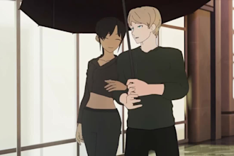 2d traditional video, 2d cartoon animation, youtube intro, 2d anime,2d character