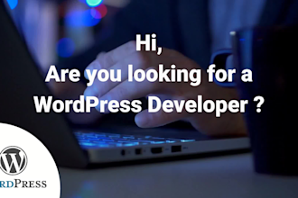 build a responsive modern wordpress website design