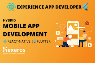 do flutter and react native mobile app development