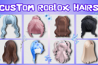 create custom roblox ugc hair and ugc accessories