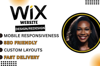 build wix website, fix wix mobile display, wix mobile seo, mobile responsive,