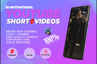 create awesome motivational videos for youtube shorts