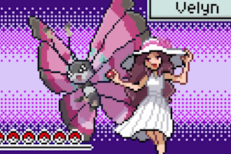 create custom pokemon trainer battle sprites pixel art with animation