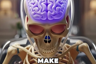 create viral dr data style ai skeleton shorts for youtube