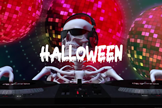 do spooky halloween dj visuals vj loops for club screens