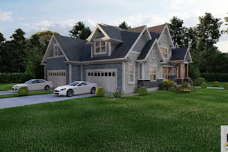 do 3d home exterior modelling, architectural rendering, walkthrough animation