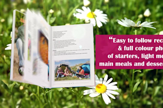 produce a book and ebook promotional video
