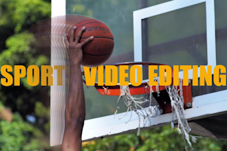 do sports video and hype reels editing in 24 hours