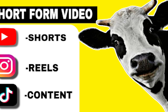 create automated youtube cash cow shorts, reels, and tiktoks