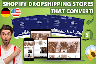 create your high converting shopify dropshipping store