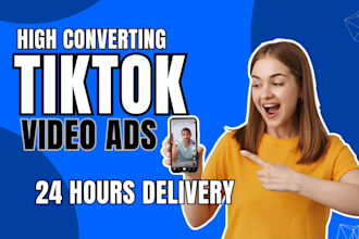 create viral tik tok video ads and ugc tiktok ads for dropshipping