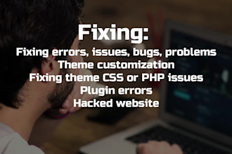 fix wordpress bug, CSS issues, and plugin issues