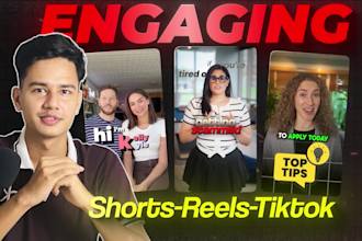 edit tiktoks, ig reels,youtube shorts with captions