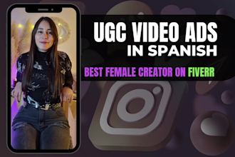 create ugc vertical video in spanish for tiktok, instagram, social media