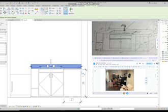 convert PDF, blueprints, sketch, image, to revit model