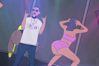 2d anime animation, 2d music video, animated lyric video, cartoon animation