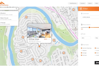 develop a stunning user interactive map for websites