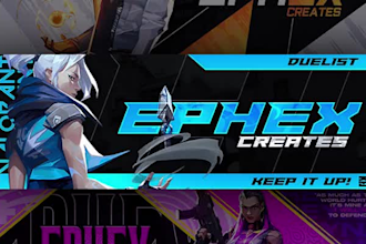 make a valorant twitter header and pfp for you