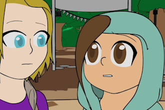 do 2d short film, 2d animated short film, 2d cartoon animation, 2d music video