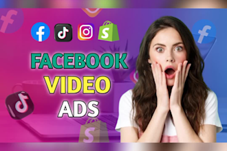 create dropshipping facebook video ads