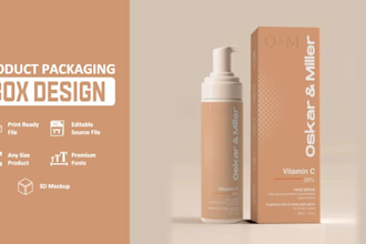 do skin care cbd packaging label spray dropper bottle label