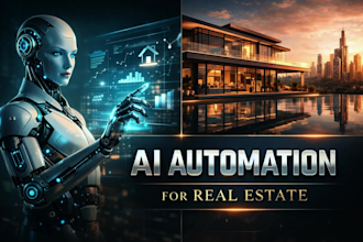 build ai chatbot, whatsapp and voice agents for real estate leads
