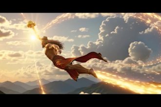 create ai god mythology history videos with lip sync and vfx
