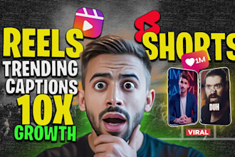 be your youtube shorts maker and instagram reels maker