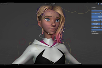 do character rigging unity unreal engine 3d rigging facial and body rig vtuber