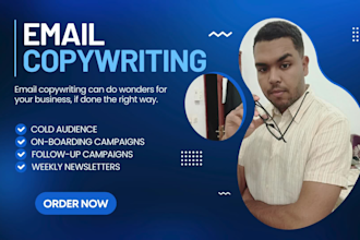 do a 6 sales email sequence copywriting