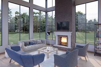 design home interiors and render 3d visualizations
