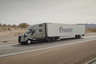 create logistics truck trailer video for your business