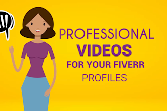 create gig videos for your fiverr profile