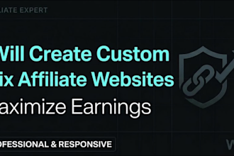 design an automated amazon affiliate website